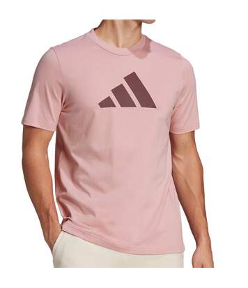 T-shirt Rose Homme Adidas M Fi 3bar