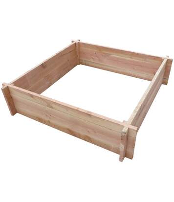 Carré potager en bois de Douglas CIHB - Jardinière sur pieds pour jardin ou balcon