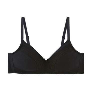 Soutien-gorge souple sans armatures noir Instant