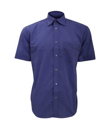 Kustom Kit Mens Short Sleeve Business Shirt (Black) - UTBC592