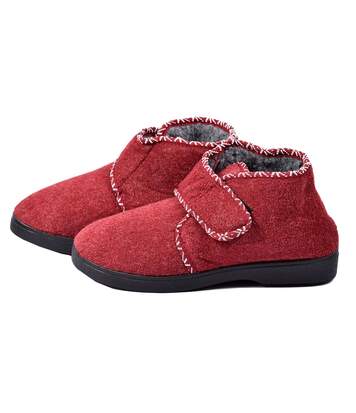 CHARENTAISE Femme Pantoufle PREMIUM SCRATCH K88R12 BORDEAUX