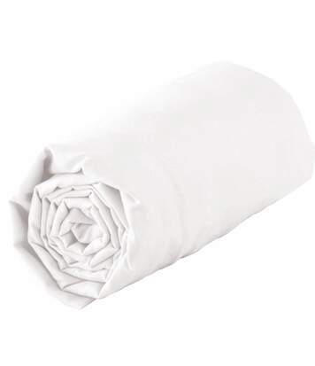 Drap Housse Lina 160x200cm Blanc