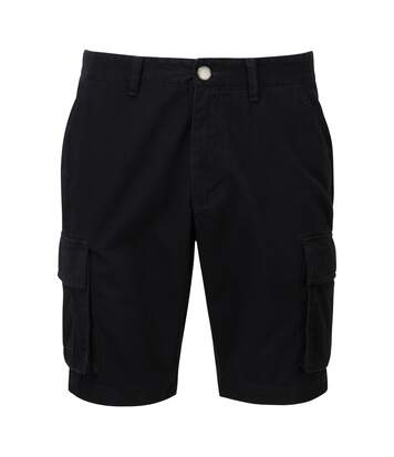 Asquith & Fox Mens Cargo Shorts (Black) - UTRW7678