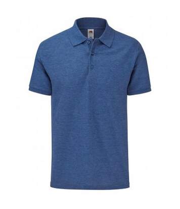 Fruit Of The Loom Mens Tailored Poly/Cotton Piqu Polo Shirt (Heather Royal) - UTPC3572