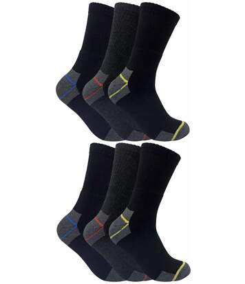 Mens Cushioned Work Socks for Steel Toe Boots