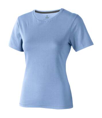 Elevate Womens/Ladies Nanaimo Short Sleeve T-Shirt (Light Blue) - UTPF1808