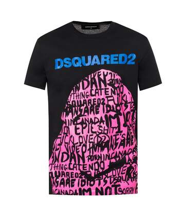 tee shirt dsquared2 chien
