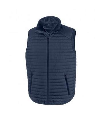 Result Adults Unisex Thermoquilt Gilet (Navy/Navy) - UTPC3757