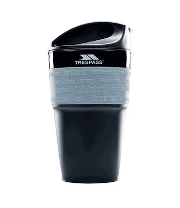 Trespass Coffee Pop Silicone Travel Cup (Black) (One Size) - UTTP3410