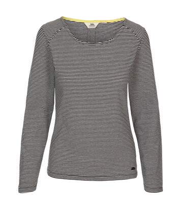 Trespass - Haut manches longues CARIBOU - Femme (Noir/blanc) - UTTP4788