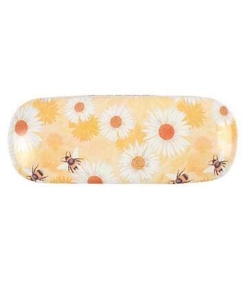 Something Different Bee And Daisy Glasses Case (Yellow) (One Size) - UTSD1131