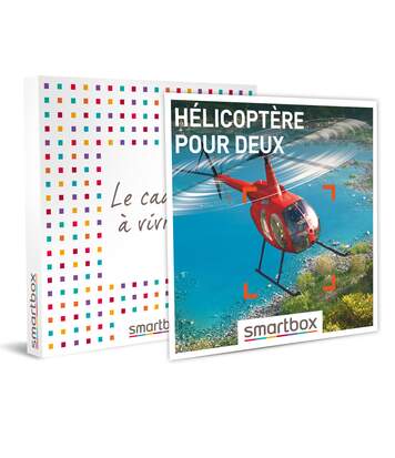 SMARTBOX - Hélicoptère pour deux - Coffret Cadeau Sport & Aventure