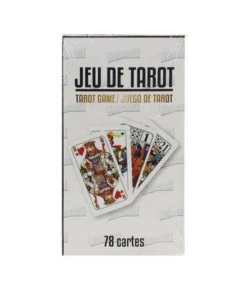 Paris Prix - Jeu De Tarot 78 Cartes juego 11cm Gris