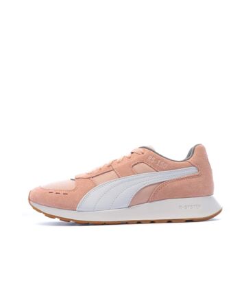 puma rose et blanche