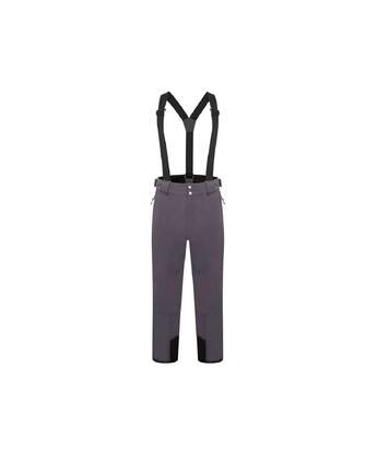Pantalon ski avec bretelles intégrées - homme gris - DPW001