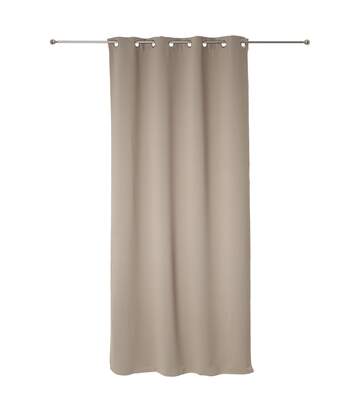 2 Rideaux Occultant - 240 x 135 cm. - Couleur Lin