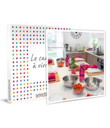 SMARTBOX - Atelier culinaire de 3h avec Escale en Cuisine à Vannes - Coffret Cadeau Gastronomie