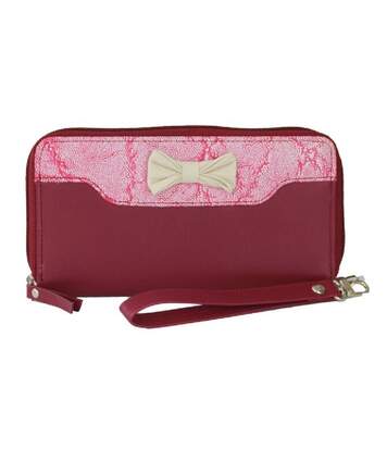 Eastern Counties Leather - Porte-monnaie ADANA - Femme (Framboise / Rose) (Taille unique) - UTEL329