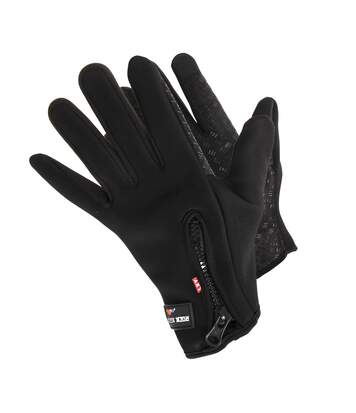 RockJock Womens/Ladies Thermal Insulation Grip Gloves (Black) - UTGL591