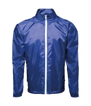 2786 - Veste de pluie légère - Homme (Bleu roi/Blanc) - UTRW2501