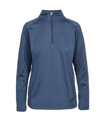 Trespass - Haut de sport à manches longues ZIRMA - Femme (Bleu marine chiné) - UTTP4046