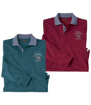 2er-Pack Poloshirts Rugby North Club