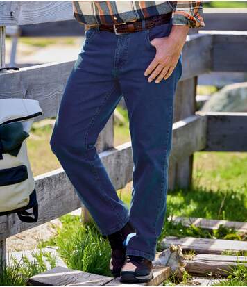Jean Regular Stretch Confort Taille Semi-Elastiqué